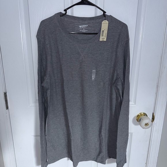 NWT Men’s Gray Long Sleeve Shirt - Picture 1 of 4